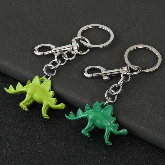 Stegosaurus Dinosaur Keychain Bag Charm